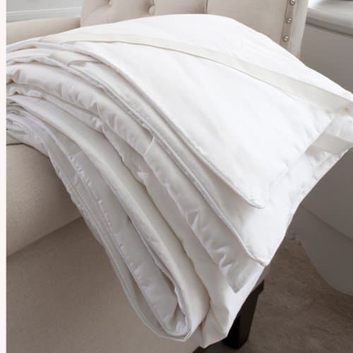 Image of Jasmine Silk 100% Mulberry Silk Filled Mattress Toppers - Double or Queen (140 x 190cm)