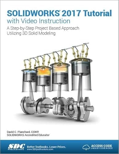 Image of SOLIDWORKS 2017 Tutorial (Including unique access code)