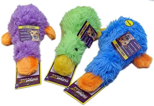 Image of Multipet Duckworth Duck Large 13" Size:Pack of 3 Color:Assorted