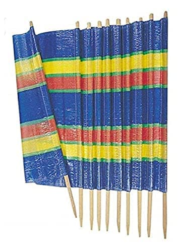Image of AAMEN 4 5 6 8 10 Wooden Pole Wind Breaks For Camping, Camping Accessories, Windbreaker Beach & Sun Shelter, Wind Breakers Garden Heavy Duty (5Poles(Width: 2.87m Height: 90cm))