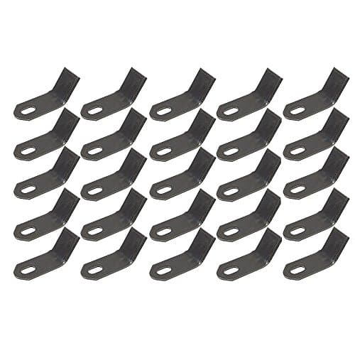 Image of TF1019 New Pack of 25 Tiger Brand Highway Mower Flail Blades 5" x 1 3/4"