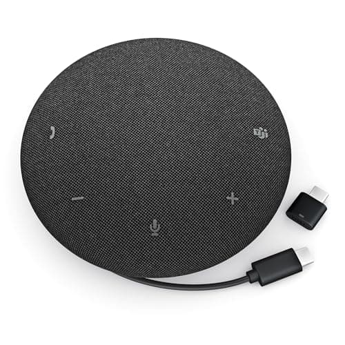 Image of Dell Pro Plus Wireless Speakerphone SL525 – AI Noise Cancelling, 4 Mics, Bluetooth 5.3 Multi-Device, USB-C & USB-A, 12h Battery, IP64 Portable Speaker, Teams & Zoom Certified