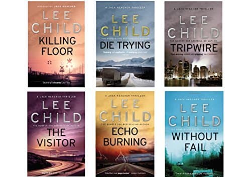 Image of Lee Child Jack Reacher Collection 1-6 - The Killing, Die Trying, Tripwire, The Visitor, Echo Burning and Without Fail, First 6 Books in the Jack Reacher Series