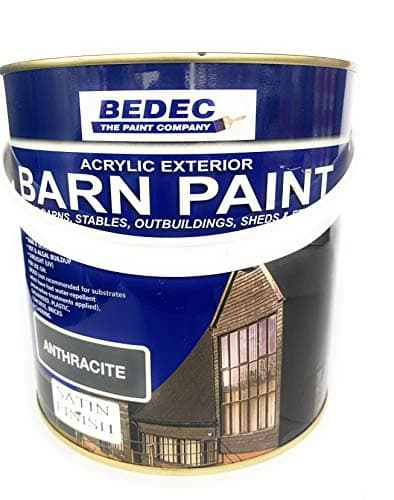 Image of Bedec Barn Paint Satin Anthracite 2.5 Ltr