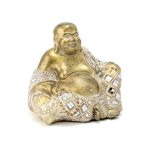 Image of Leonardo Collection - Rustic Gold Art Buddha Sitting
