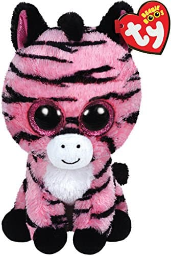 Image of TY Beanie Boo Plush - Zoey the Zebra 15cm (Color may vary)