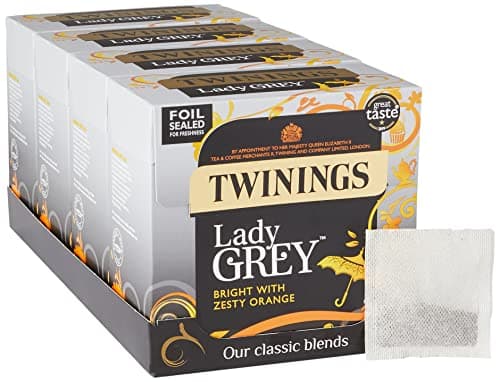 Image of Twinings Lady Grey Tea 400 Bags (Multipack of 4 x 100 Tea Bags)