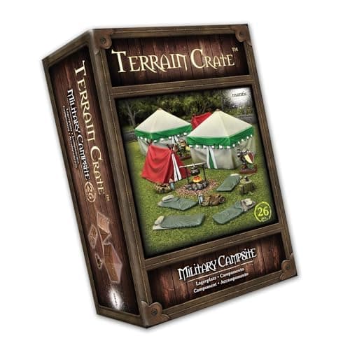 Image of mantic TerrainCrate: Military Campsite Games