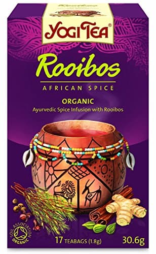 Image of (2 Pack) - Yogi Tea - Rooibos African Spice | 17 Bag | 2 PACK BUNDLE