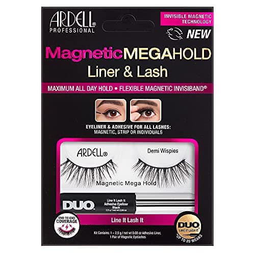 Image of Ardell Magnetic Fauxmink MegaHold Liquid Liner & Lash 820 Black