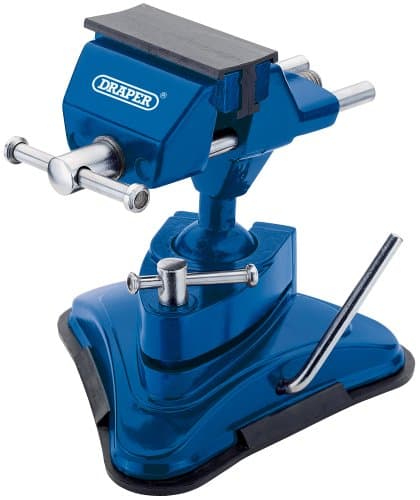 Image of Draper 45245 Vacuum Vice, 10/L, 75mm , Blue