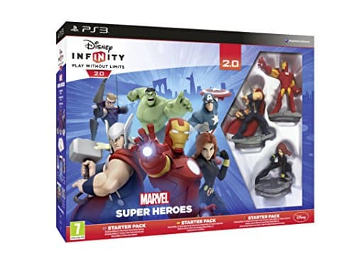 Image of Disney Infinity 2.0 Marvel Superheroes Starter Pack (PS3)