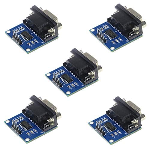 Image of Hailege 5pcs RS232 to TTL Converter Module COM Serial Port Board MAX3232 MAX232CSE