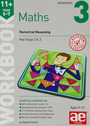 Image of 11+ Maths Year 5-7 Workbook 3: Numerical Reasoning