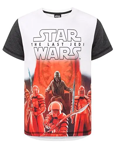 Image of Star Wars The Last Jedi First Order Boy's T-Shirt (11-12 Years) White