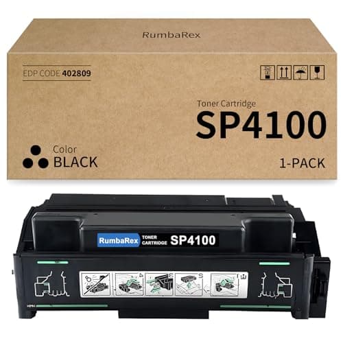 Image of SP4100 Toner Cartridge High Yield 406997 Type 120 Replacement for Ricoh SP 4100 Toner Cartridge for Aficio SP 4100 4100N 4100N-KP 4110 4110N 4210 4210N 4310 4310N Printer Ink 1-Pack Black