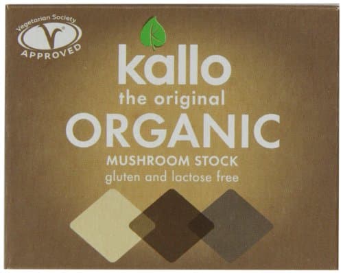 Image of Kallo Organic Mushroom Stock Cubes 66 g (Pack of 5)