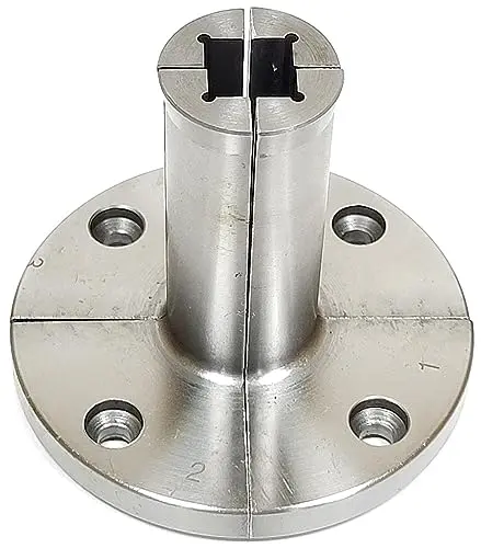 Image of Charnwood V3EDJ Pen Blank Jaws, Square Hole Inside for Viper3 Chuck