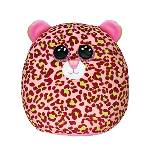Image of TY 2007567 Lainey Squishaboo 10" Leopard kuscheliges Kissen, Multicolor, 20 cm
