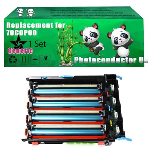 Image of Replacement 70C0P00 Photoconductor Unit Compatible for Lexmark CX310DNW CX410DE CX410E CX510DEW CX517de CX310N CX310DN Printers (1 Set)