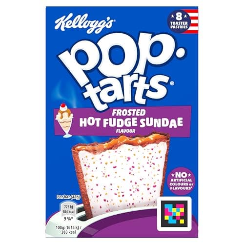 Image of Kellogg's Hot Fudge Sundae Pop Tarts 384 gm