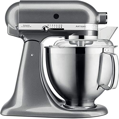Image of KitchenAid Artisan Mixer 4.8L Medallion Silver (5KSM185PSBMS)