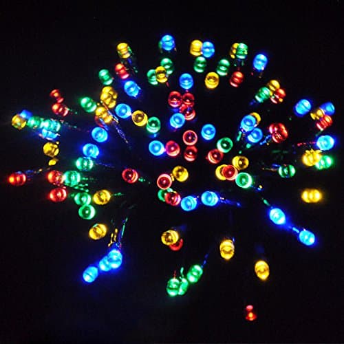 Image of JnDee™ Safe Voltage 100/200/300/400/500 Bright LEDs 10M/20M/30M/40M/50M String Fairy Lights for Christmas Tree Party Wedding Events (8 Operation Modes) (400 LED 40M, Multi Colours(RGBY))