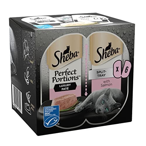 Image of Sheba Perfect Portions - with Salmon in Loaf - 12 x 37, 5 g