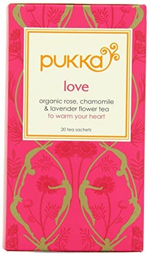 Image of (2 Pack) - Pukka Herbs - Love Tea | 20 sachet | 2 PACK BUNDLE