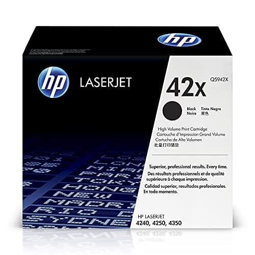 Image of HP Q5942X 42X High Yield Original LaserJet Toner Cartridge, Black, Single Pack