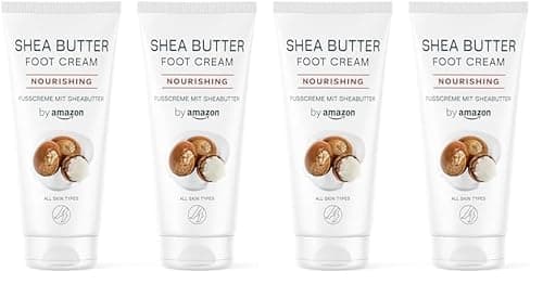Image of by Amazon Shea Butter Foot Cream, 2x100ml (Pack of 2)