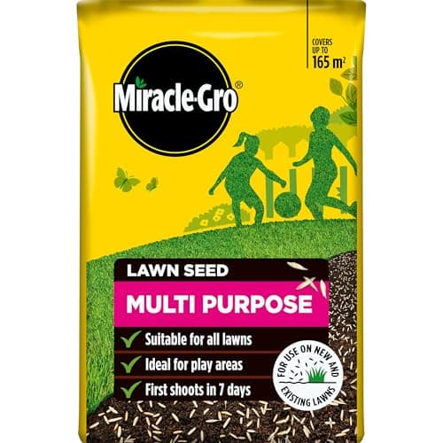 Image of Miracle-Gro Multi Purpose Lawn Seed, Child & Pet Friendly, Coverage 165m2, 5kg Bag
