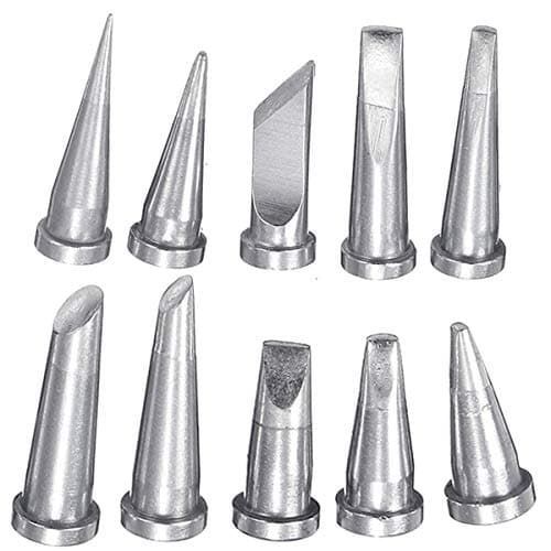Image of Werse 10Pcs Solder Iron Tips for Weller WSD81 WSP80 WD1000 WP80 LT Soldering Iron Tip