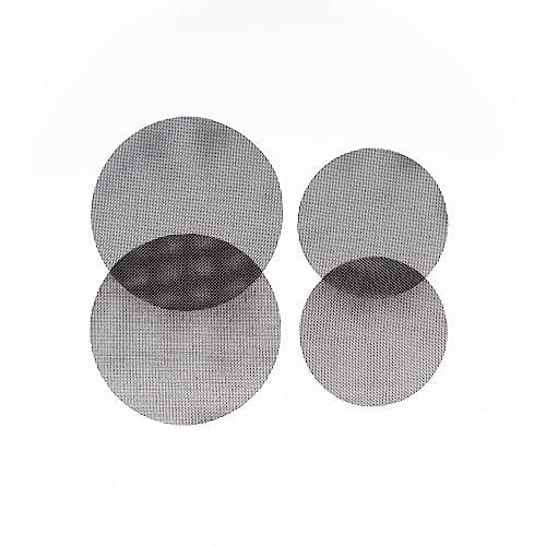 Image of Bake-O-Glide Induction Hob Protector Circles, Pack of 4, 2X 17cm Dia, 2X 23cm Dia, Prevent Scuffs, Scrapes and Marks, Keep Pans in Heating Zone, Heat Resistant to 250°C