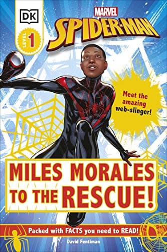 Image of Marvel Spider-Man Miles Morales to the Rescue!: Meet the Amazing Web-slinger! (DK Readers Level 1)