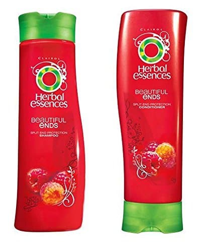 Image of Herbal Essences Beautiful Ends Set Shampoo & Conditioner for Long Hair with Juicy Pomegranate Scent. Bundle