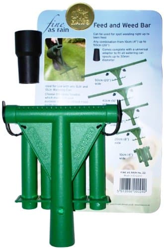 Image of Fine As Rain | Universal Fit Watering Can Sprinkler | F22 | Lawn Weed and Feed Bar | Medium Spray