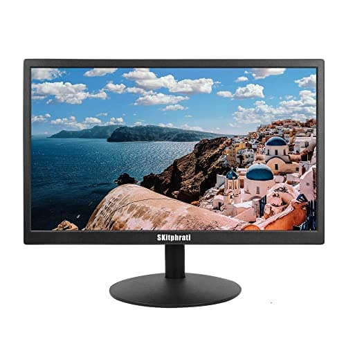 Image of SKitphrati 17 Inch Monitor 1440x900 LED Screen with HDMI VGA Ports, PC Monitor for Computer Laptop Xbox and Ras Pi (75HZ, 5Ms, 16:10, TN Panel, VESA,Viewing Angle 95°)