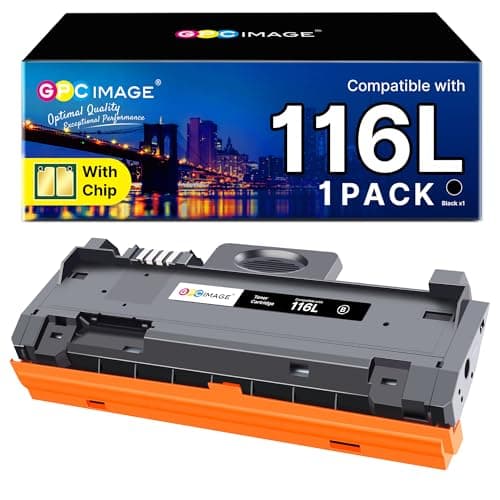 Image of GPC Image MLT D116L MLT-D116L D116S Toner Cartridge Compatible for Samsung MLT D116L MLT-D116L D116S for Samsung Xpress SL-M2835DW M2825ND M2825DW M2885FW M2675 M2675FN M2875FD M2625 (Black, 1-Pack)