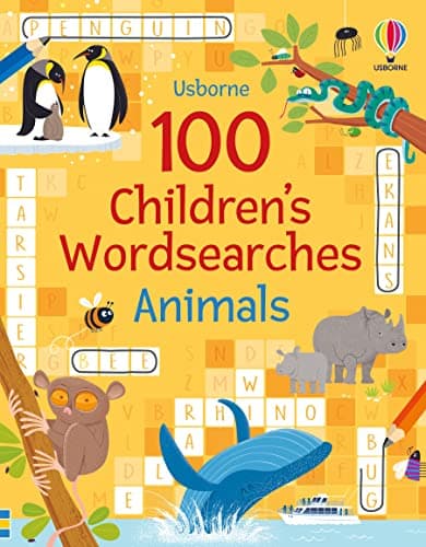 Image of 100 Children's Wordsearches: Animals (Puzzles, Crosswords & Wordsearches)