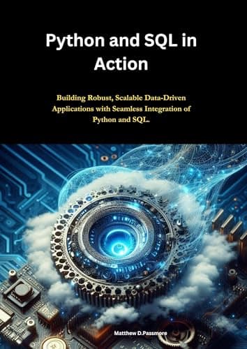 Image of Python and SQL in Action: Building Robust, Scalable Data-Driven Applications with Seamless Integration of Python and SQL. (In this Programming series Book 3)
