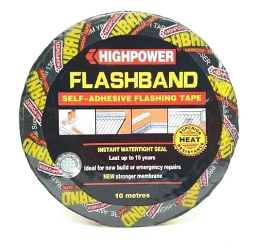 Image of Platinum 100MM X 10M Flashing Tape SELF Adhesive Roofing Lead Bitumen