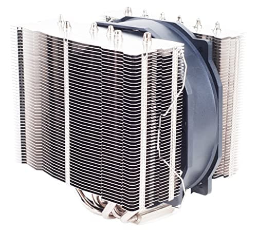 Image of Silverstone Tek Heligon CPU Cooler for Intel Socket LGA775/LGA1155/LGA1156/LGA1366/LGA2011 and AMD Socket AM2/AM3/FM1/FM2, Silver (HE01)