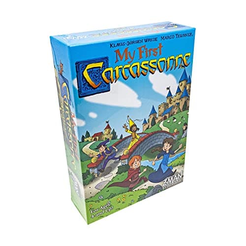 Image of Z-Man Games ZM7860 My First Carcassonne, Board Game, Ages 4 and up 2-4 Players, 30 Minutes Playing Time, One Colour, Standalone