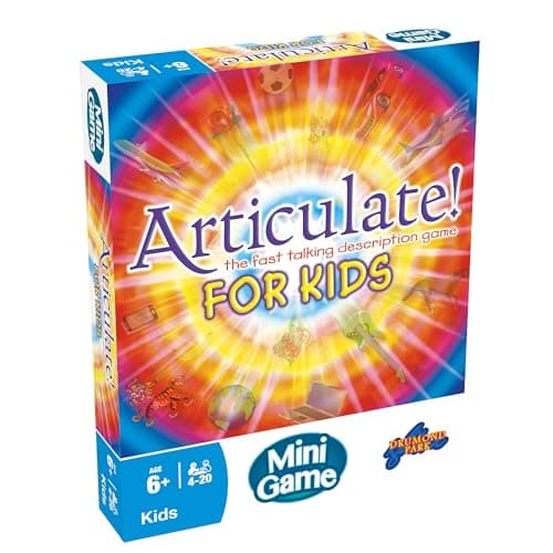 Image of Drumond Park Articulate for Kids Mini Game | Fast-Talking Word Game for Kids | Fun Party Games for Ages 6+ | Family Travel Games for 2+ Players