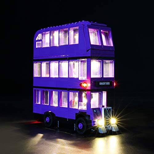 Image of GEAMENT LED Light Kit Compatible with LEGO Harry Potter The Knight Bus - Lighting Set for Harry Potter 75957 Model (Building Set Not Included)