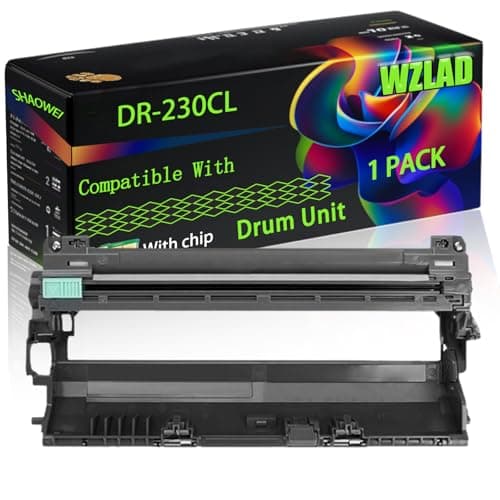 Image of DR-230CL Compatible for Brother Drum Unit with Chip DCP-9010 HL-3040CN HL-3070CW MFC-9120CN Printers (1 Pack Black)