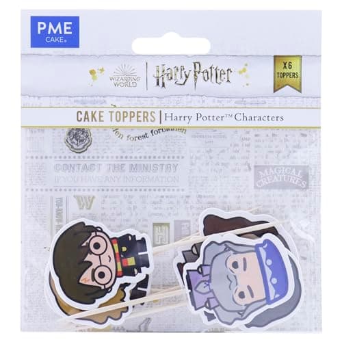 Image of PME Harry Potter Cake Toppers, Pack of 6, The Good Characters