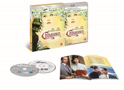 Image of Chinatown (china town) UK Premium Collection Blu-Ray + DVD + Digital HD + Ltd Ed Art Cards Region Free