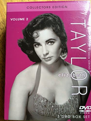 Image of Elizabeth Taylor Collectors Edition 3 DVD Boxset Volume 2